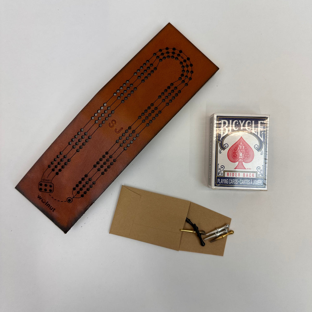 AS-IS SALE Mini Deluxe Travel Cribbage Board