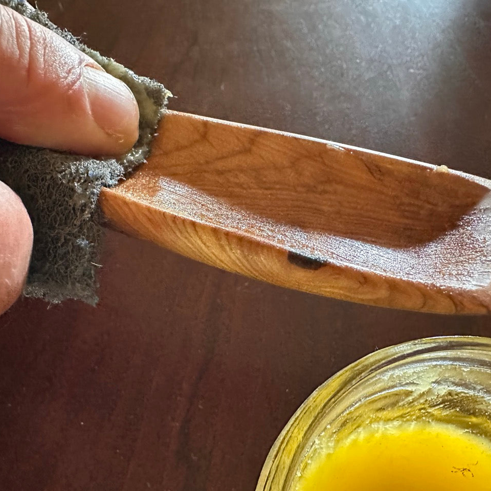 Flax Wax Wood Finish