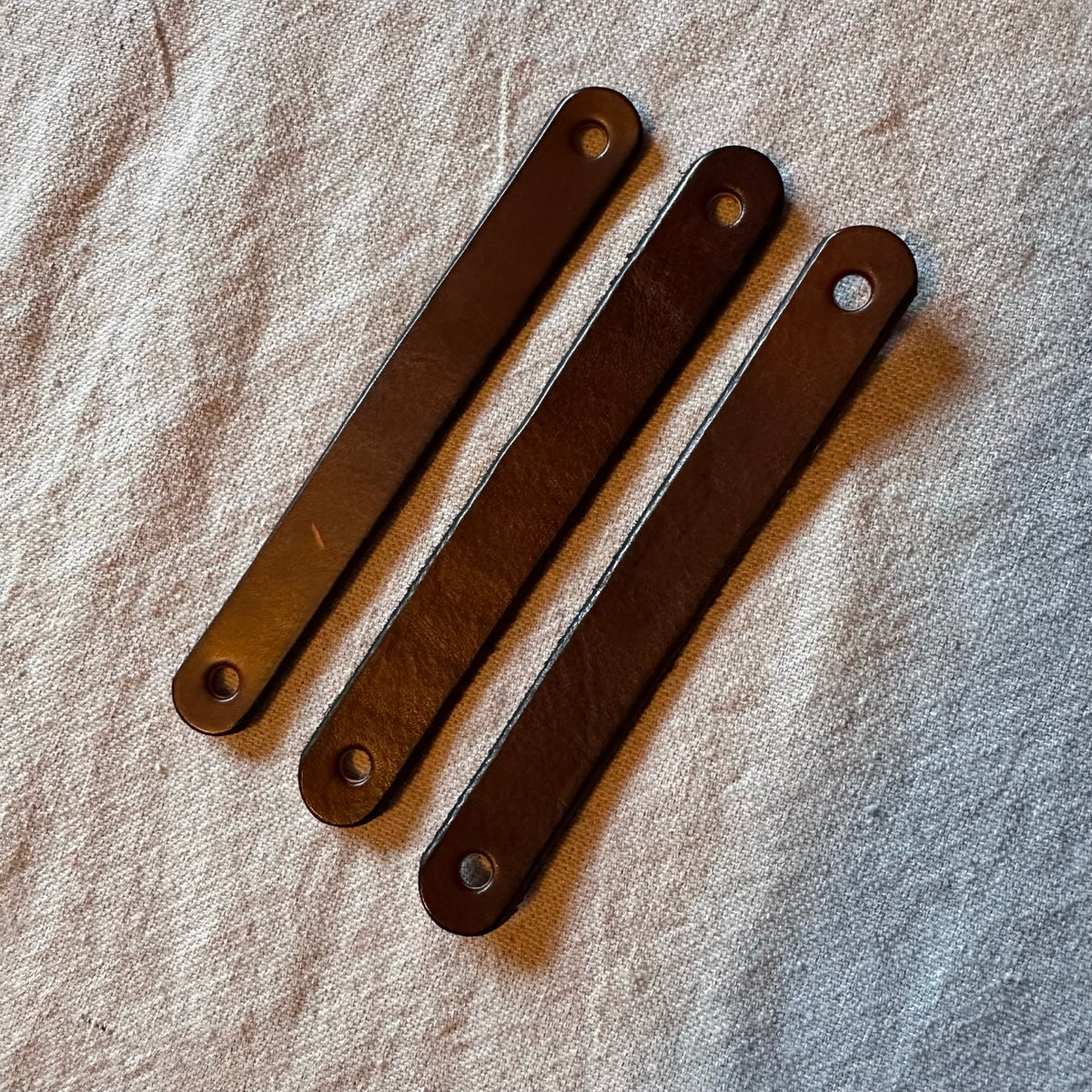 AS-IS SALE Leather Handle - The Flanders - 3 Sizes