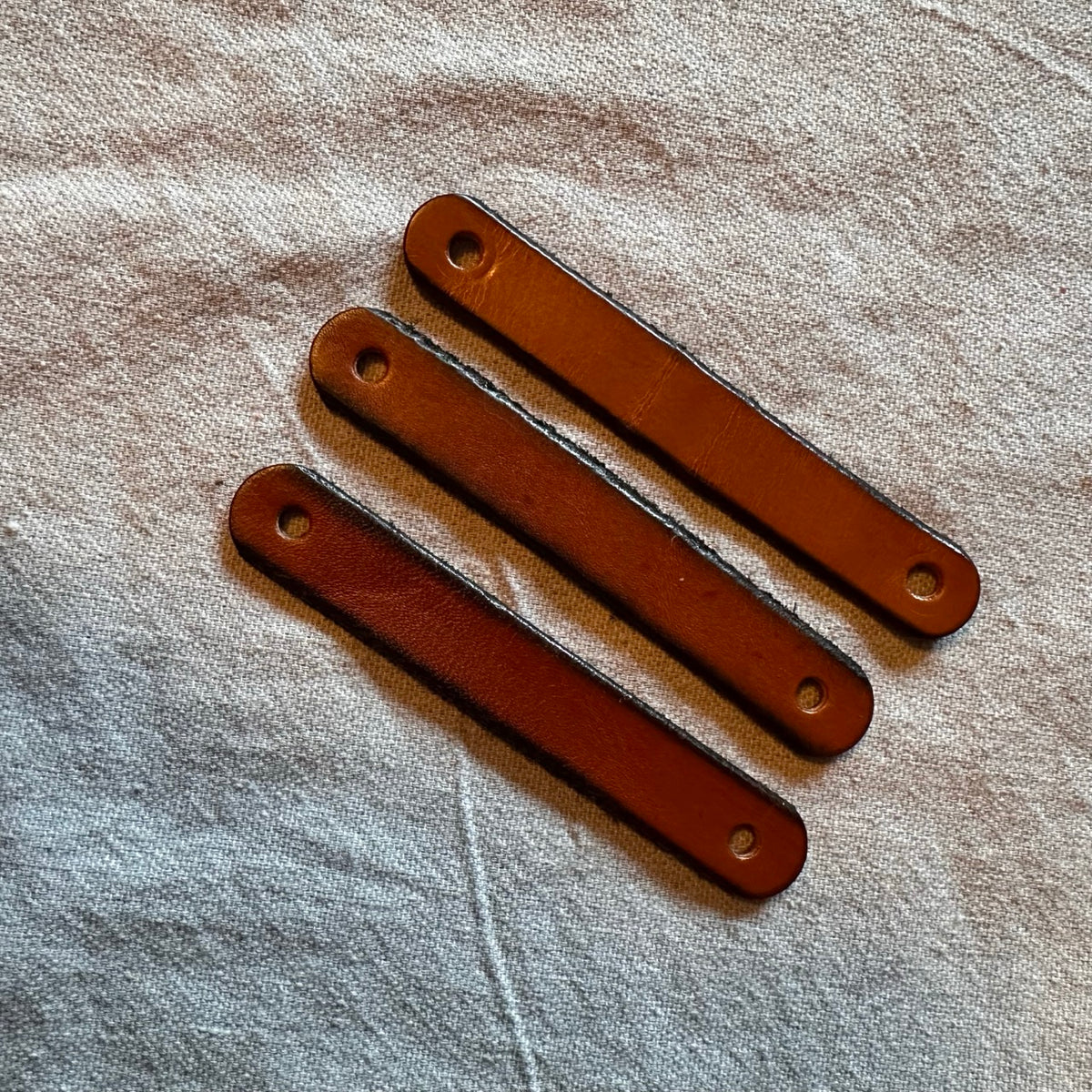 AS-IS SALE Leather Handle - The Flanders - 3 Sizes