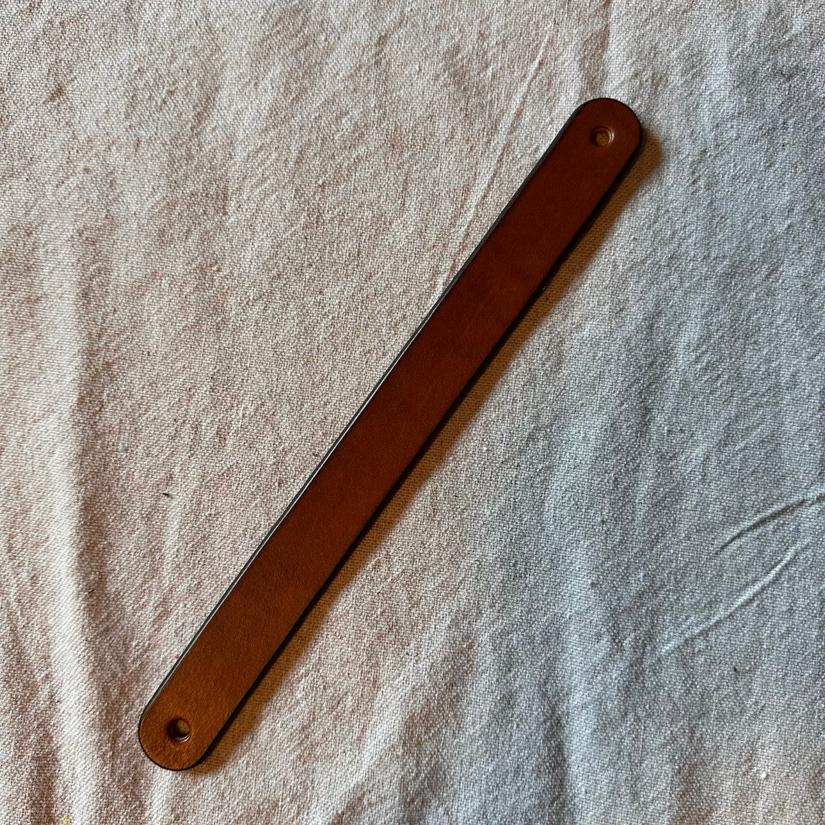 AS-IS SALE Leather Drawer Pull - The Hawthorne (Large)