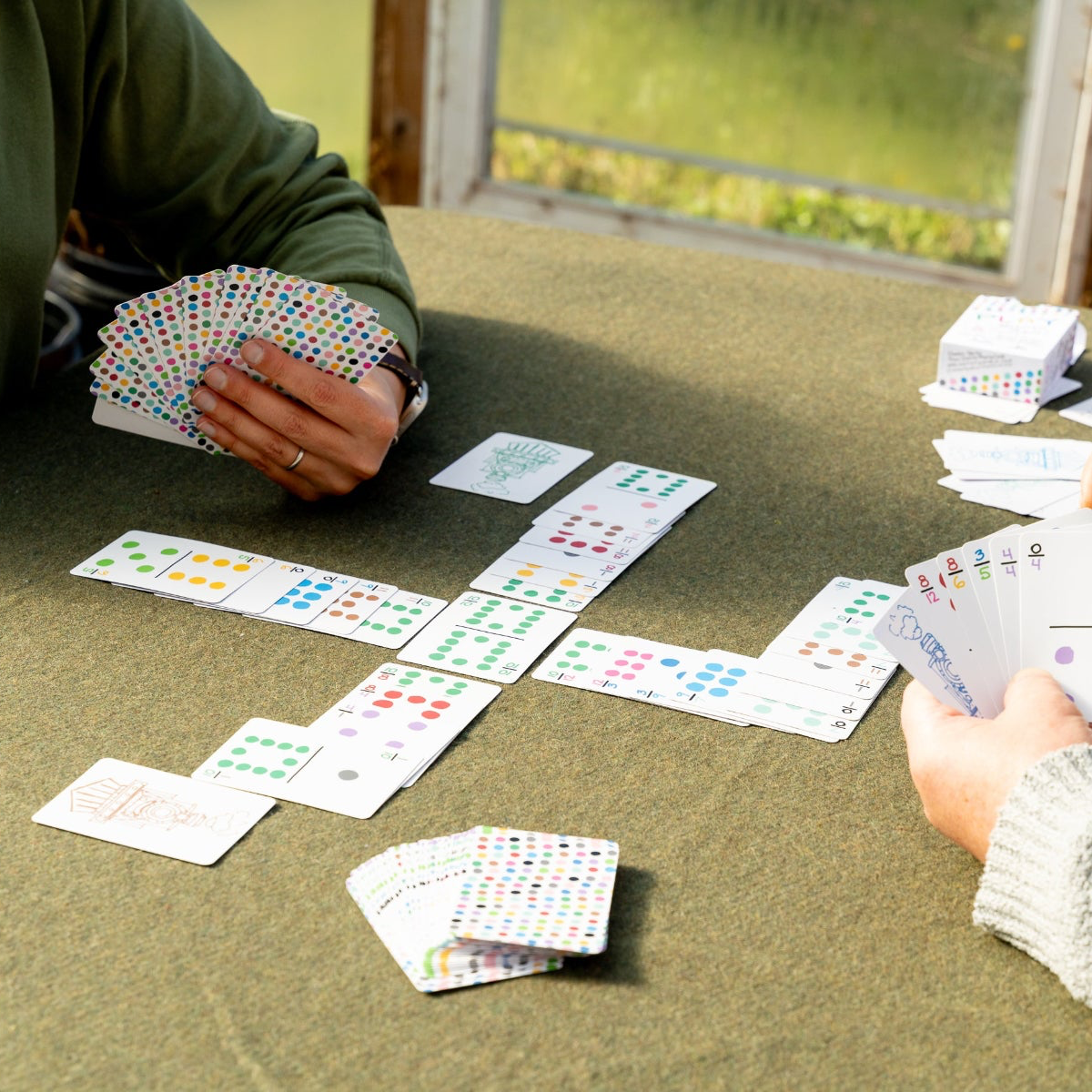 [OVERSTOCK] Double 12 Travel Domino Playing Cards (Poker Size)