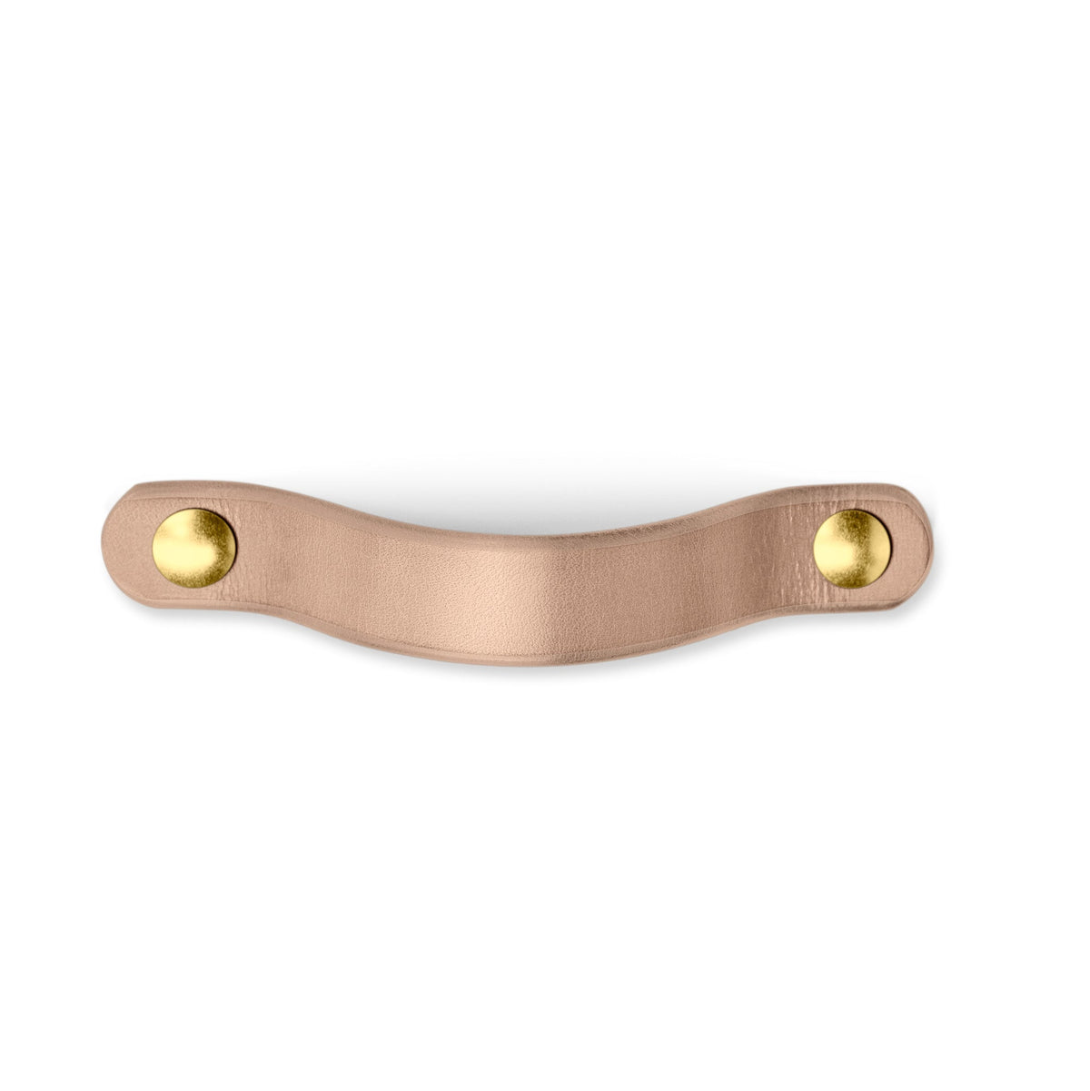 Walnut Studiolo Drawer Pulls AS-IS SALE Leather Handle - The Flanders - 3 Sizes 1 / Nickel Brass or Black (Specify in Notes)