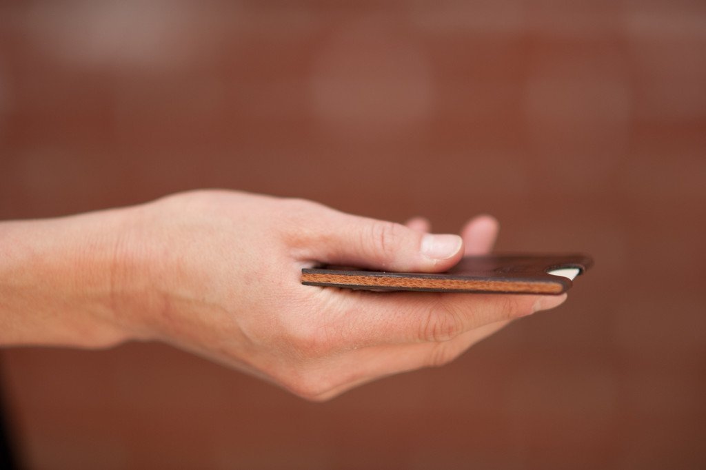 Walnut Studiolo AS-IS AS-IS SALE Business Card Holder