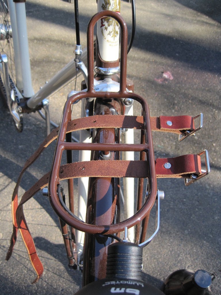 Walnut Studiolo Bicycle Accessories Rack Straps