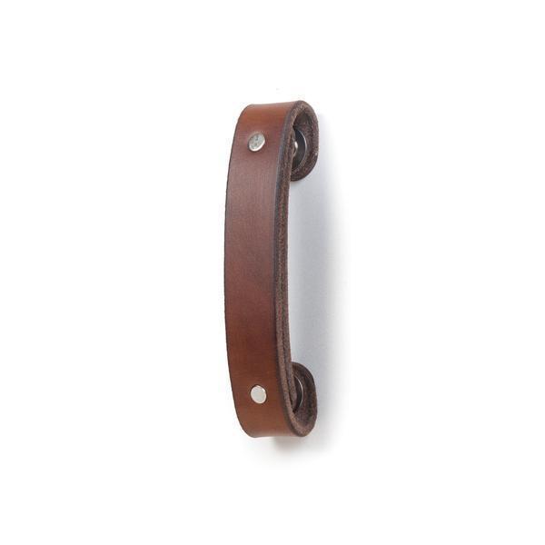 Walnut Studiolo Drawer Pulls AS-IS SALE Leather Handle - The Tilikum