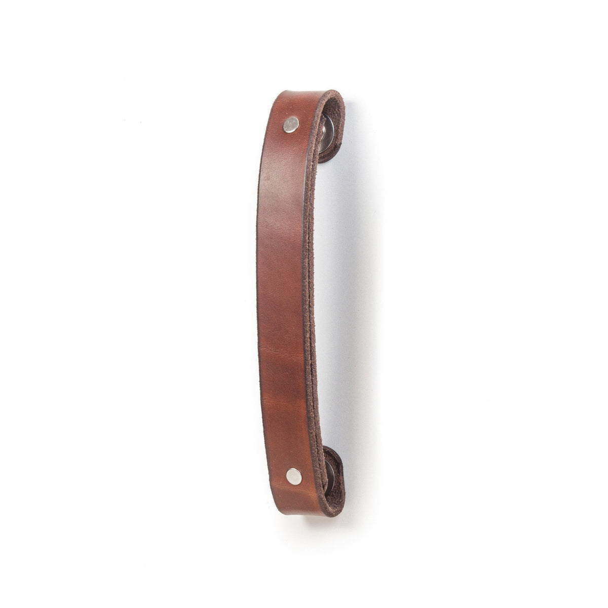 Walnut Studiolo Drawer Pulls AS-IS SALE Leather Handle - The Tilikum