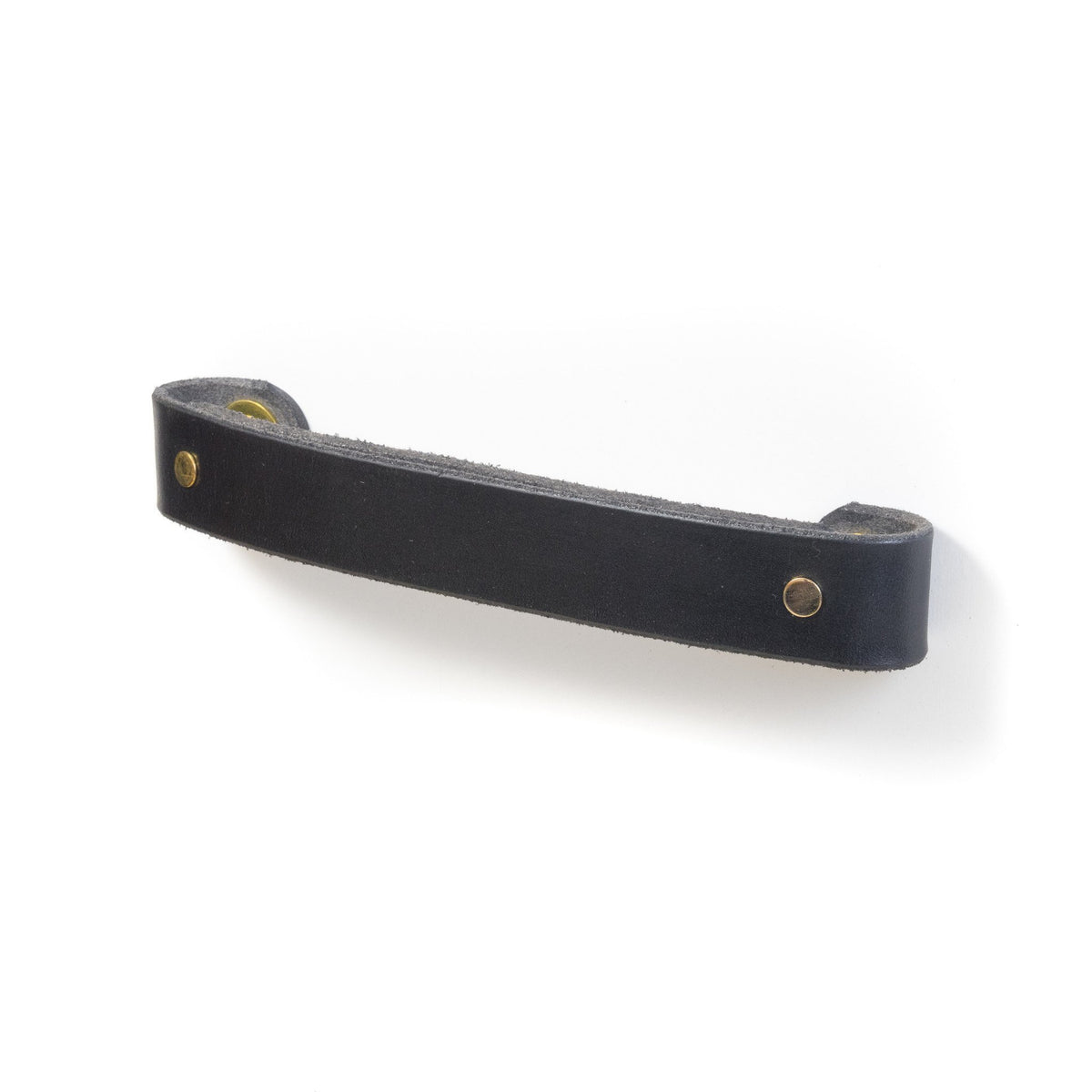 Walnut Studiolo Drawer Pulls AS-IS SALE Leather Handle - The Tilikum
