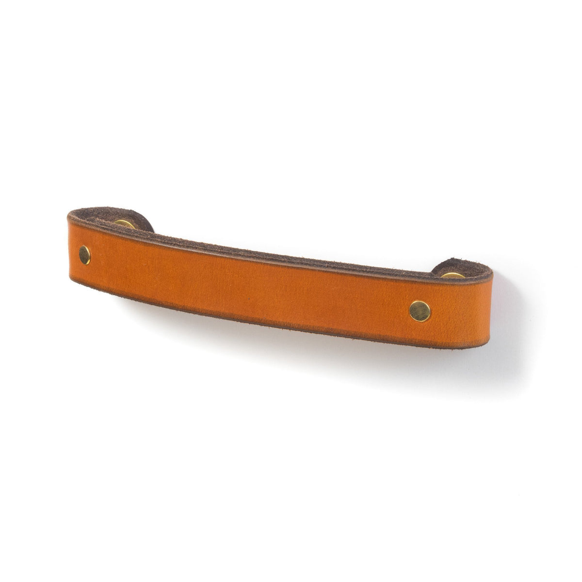Walnut Studiolo Drawer Pulls AS-IS SALE Leather Handle - The Tilikum