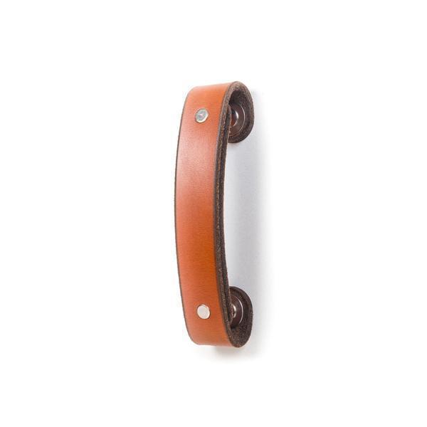 Walnut Studiolo Drawer Pulls AS-IS SALE Leather Handle - The Tilikum