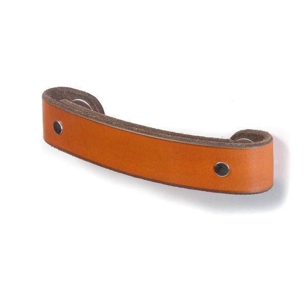 Walnut Studiolo Drawer Pulls AS-IS SALE Leather Handle - The Tilikum