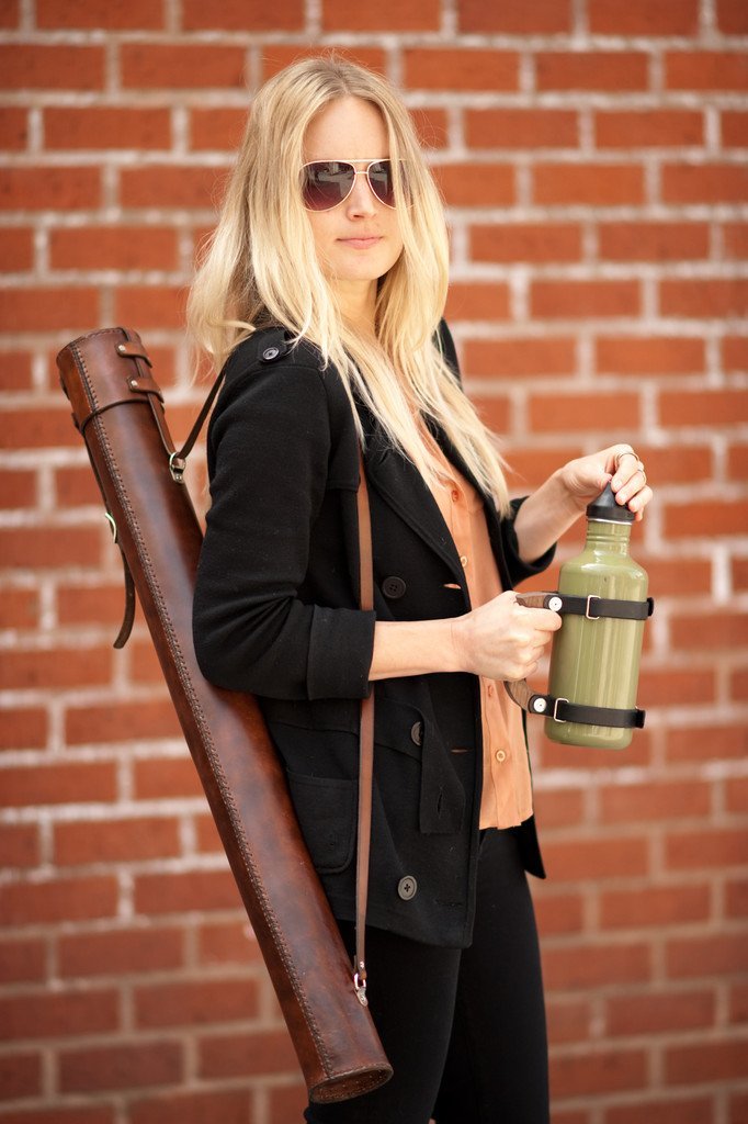 Walnut Studiolo Home and Office Adjustable Bottle Handle