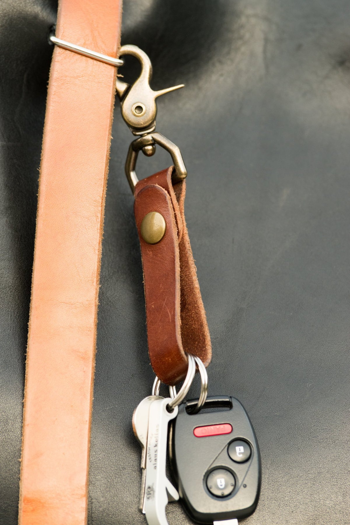 Walnut Studiolo Home and Office Keychain Lanyard