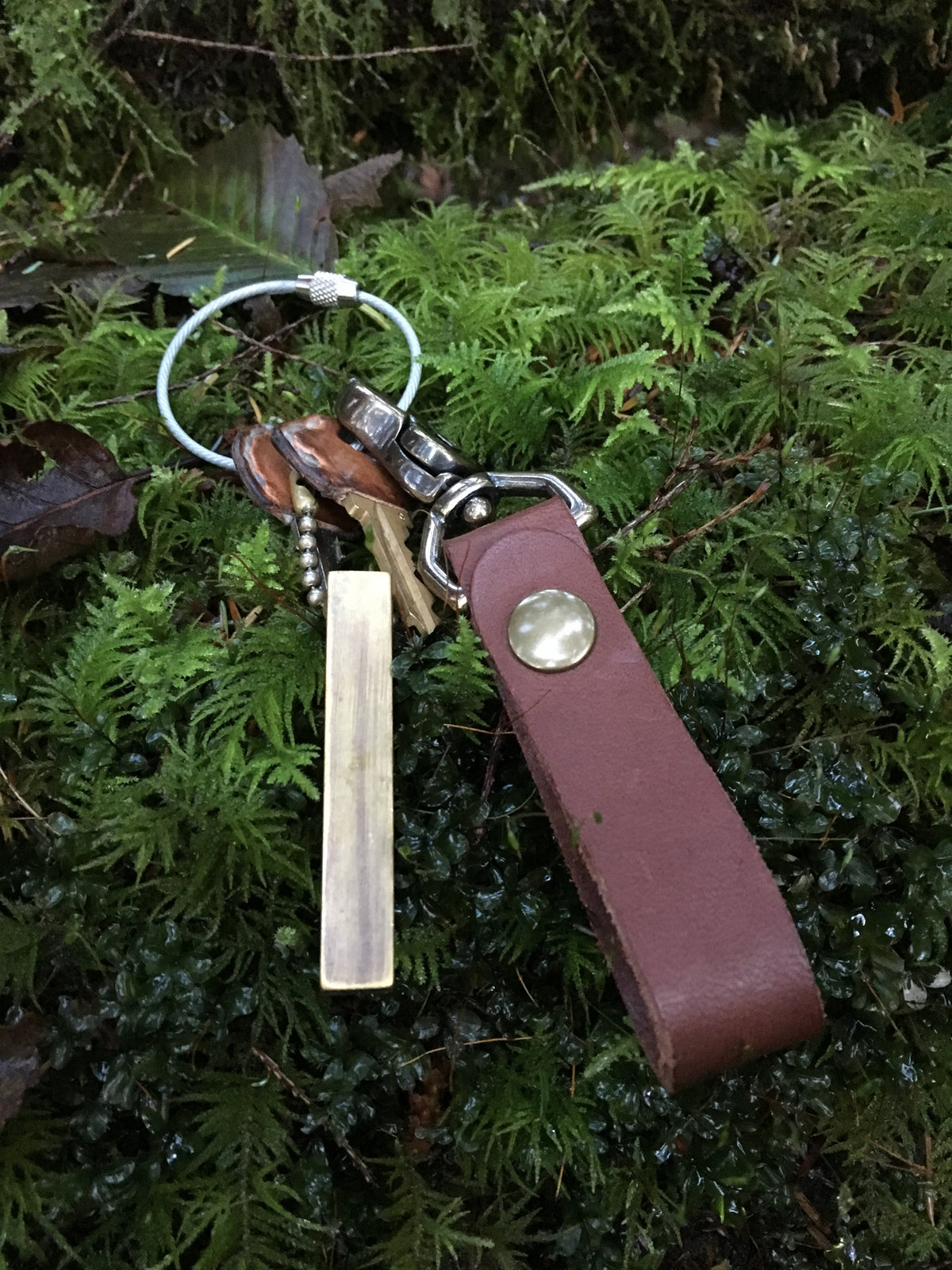 Walnut Studiolo Home and Office Keychain Lanyard