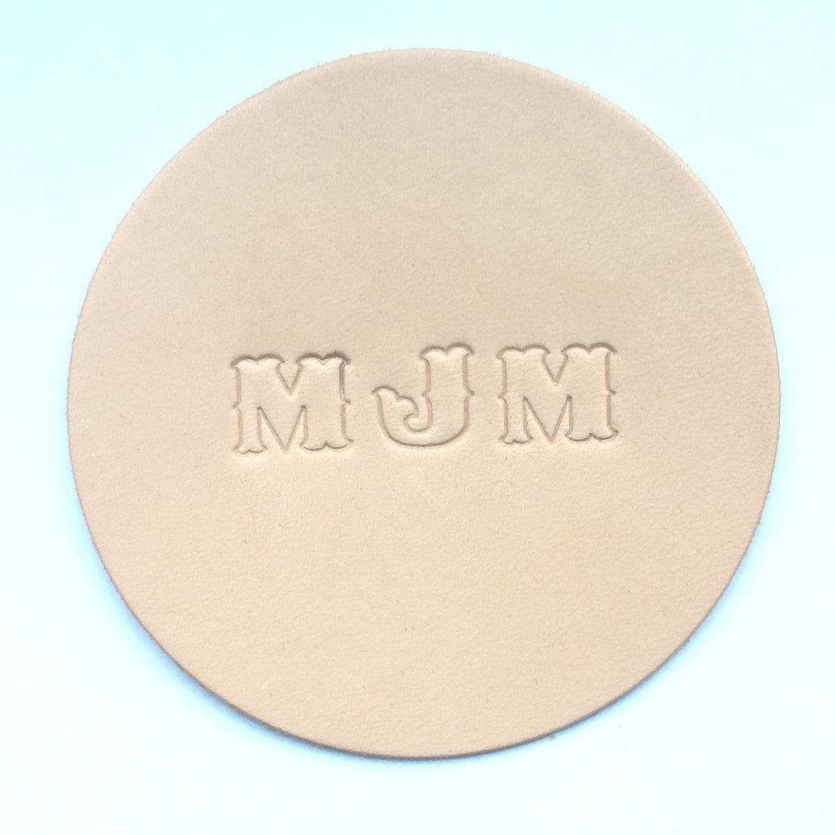 Walnut Studiolo Home and Office No Logo Leather Coasters